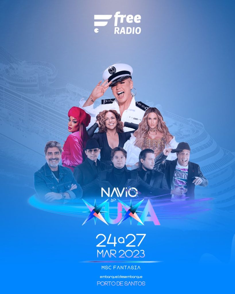 Navio da Xuxa com a FreeRadio