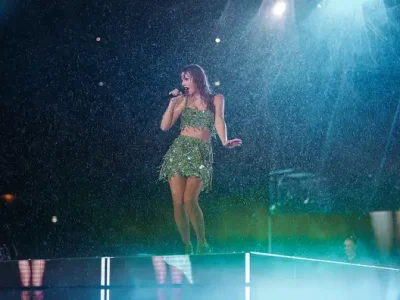 Performances de Taylor Swift na chuva são elogiadas